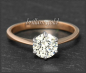 Preview: Brillant Ring aus 585 Gold mit 1,04ct, VS1